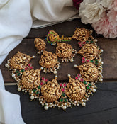 Precious jadau Kundan Nakshi Choker -Lakshmi Choker -Nagas Collections -J031